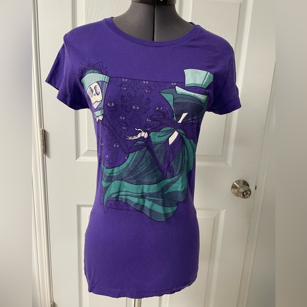 Disney Jack Skellington Haunted Mansion Nightmare Before Christmas T-shirt Small